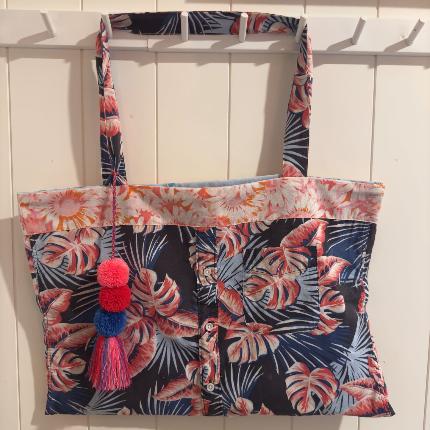 Hawaiian Shirt Tote Bag