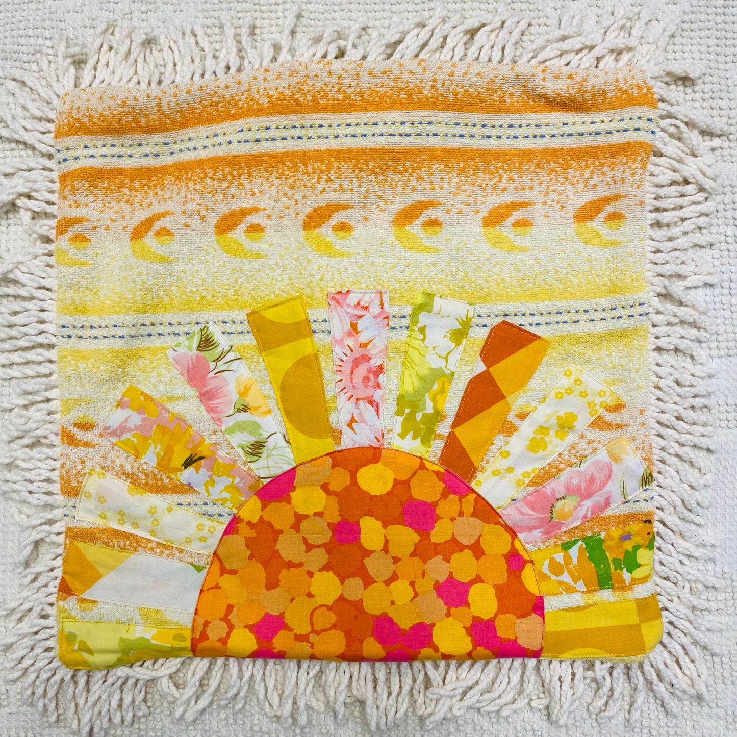 Huron Sunset Applique Cushion Cover