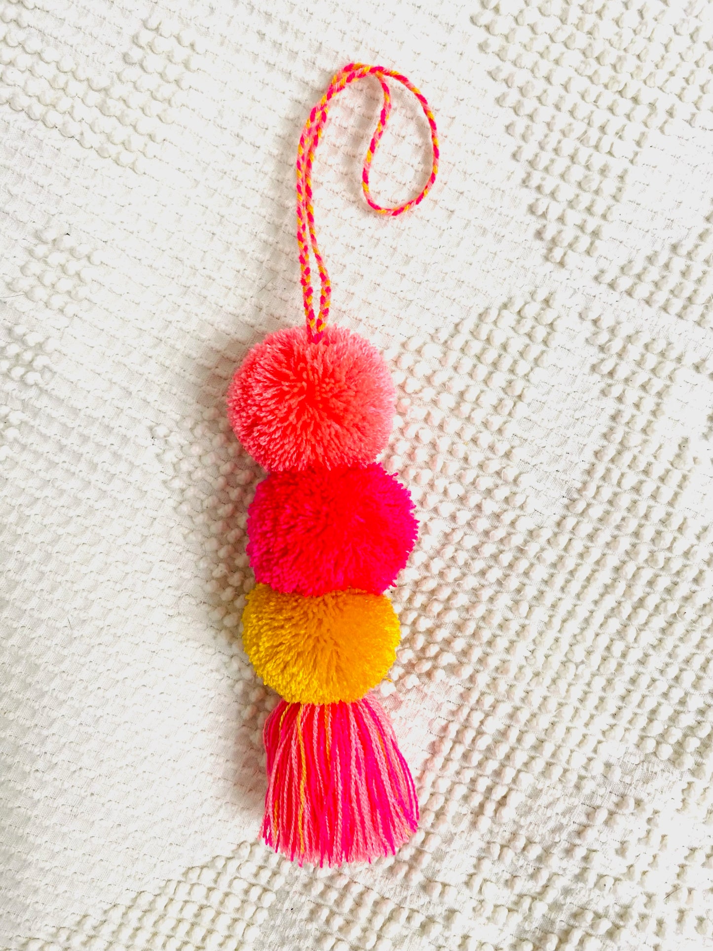 Handmade Pom Pom Charm
