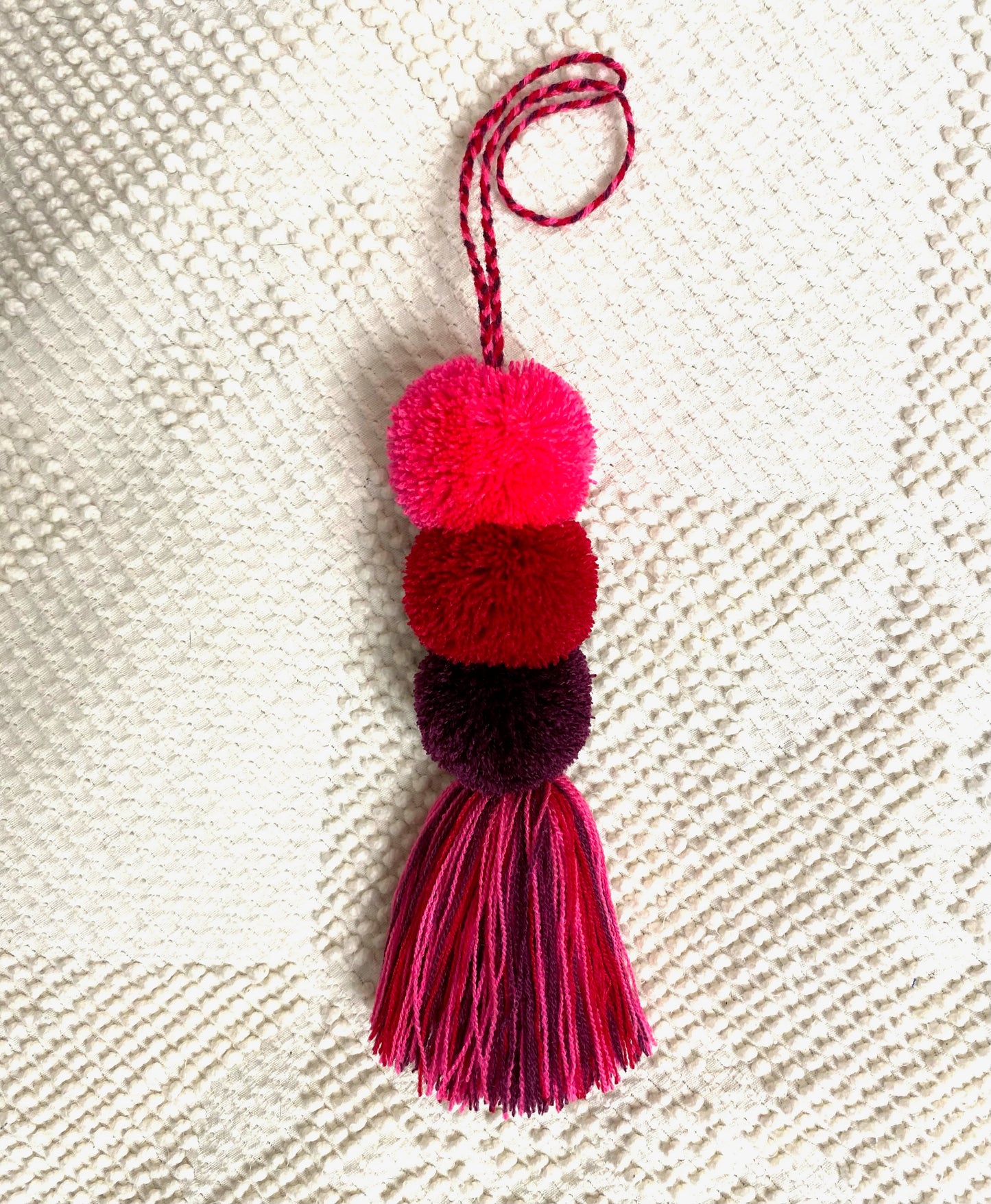 Handmade Pom Pom Charm