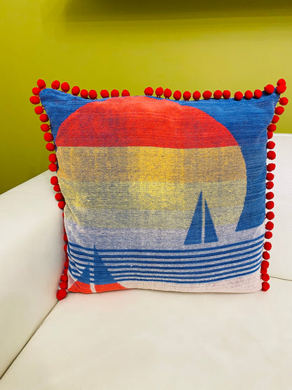 Beach Towel Throw Cushion Cover